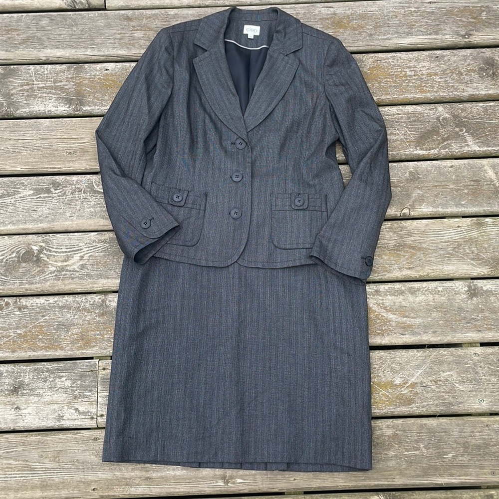 Cleo 2 piece Skirt Set Made In Canada